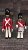 2) VTG KAY BOJESEN DANISH WOOD DOLLS