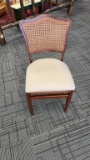 ANTIQUE FOLDING CHAIR.