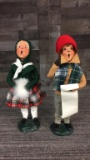 BYERS' CHOICE THE CAROLERS DOLLS - 1980s KIDS