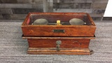 ANTIQUE HENRY TROEMNER ANALYTICAL BALANCE