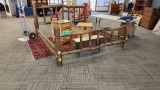 MONTANA WOODWORKS RUSTIC SPINDLE LOG BED FRAME