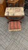 2 Antique stools.