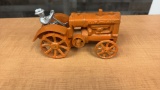 VTG ALLIS CHALMERS CAST IRON TRACTOR WITH DRIVER