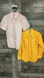 2) VTG TRU WEST ROCKMOUNT RANCH  WEAR SHIRTS