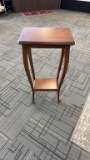 TWO-TIER PEDESTAL/PLANT STAND.