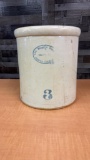 ANTIQUE THE WESTERN POTTERY MAN'FG CO 3 GAL CROCK