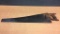 ANTIQUE COLUMBINE WARRANTED SUPERIOR #8 HANDSAW