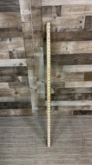 12" WOOD SKYLINE SURVERYOR MEASURING STICK