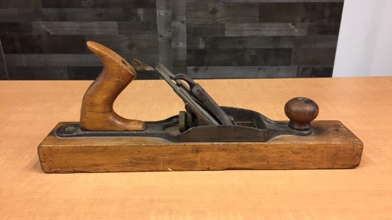 ANTIQUE FULTON TOOL CO.15" WOOD BLOCK PLANE
