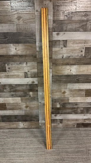 6FT WOOD SURVEYING MEASURING STICK