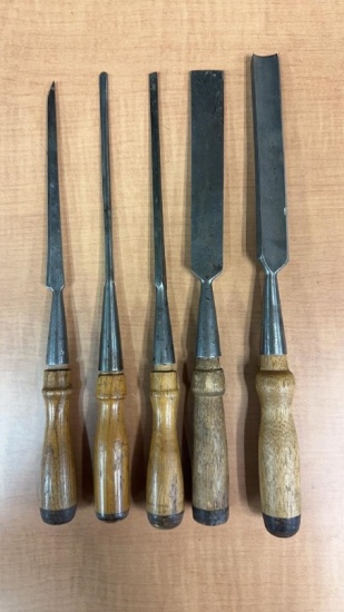 VTG WOODWORKING CHISEL TOOLS: PEXTO, UNION & MORE