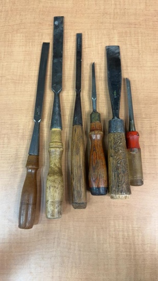 VTG WOODWORKING CHISEL TOOLS: T.H. WITHERBY & MORE