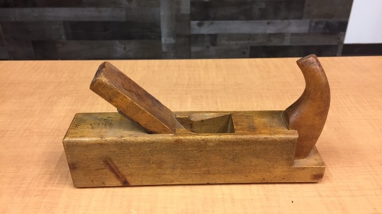 ANTIQUE 9.75"L WOOD PLANE MADE IN GERMANY