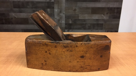 ANTIQUE HIGHGATE TOOL COMPANY COFFIN WOOD PLANE