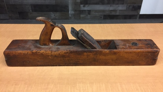 ANTIQUE AG BARTLETT PLANE HANCOCK WOOD PLANE