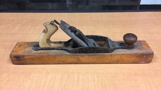 ANTIQUE OHIO TOOLS 18"L BLOCK WOOD PLANE