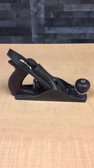 ANTIQUE STANLEY RULE & LEVEL 8" WOOD PLANE
