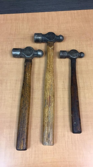 STANLEY, POWER KRAFT & MORE BALL PEIN HAMMERS