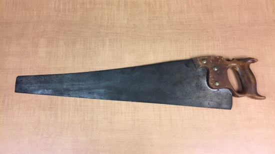 HIBBARD, SPENCER, BARTLETT "I WILL SAW" HANDSAW