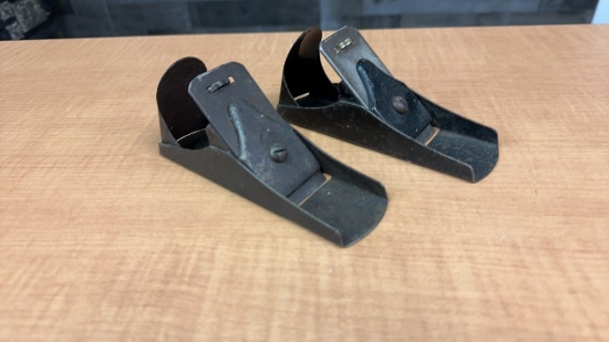 2) VTG 6" METAL WOOD PLANE