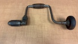 ANTIQUE STANLEY NO. 965 10IN CRANK RATCHET W BRACE