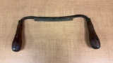 ANTIQUE GEO FARR CAST STEEL DRAW SHAVE KNIFE