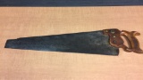 ANTIQUE G.H. BISCHOP & CO NO. 9 HANDSAW