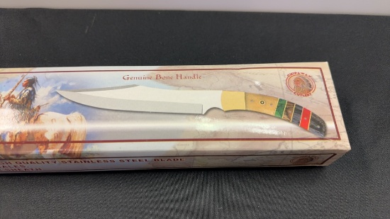 CHIPAWAY CLASSICS CHEYENNE DOG SOLDIER BOWIE KNIFE