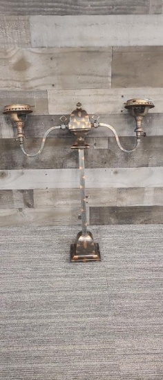 ANTIQUE WELSBACH COMPANY VTG GAS SCONCE