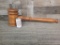 OVERSIZED AUCTIONEERS MALLET / JUDGE GAVEL