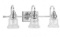 PROGRESS LIGHTING 3-BULB WALL LIGHT FIXTURE