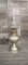 ANTIQUE NICKEL CHROME OIL LAMP