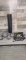 20LB DUMBBELLS, GYM PROTECTOR MAT & DOOR STRAPS
