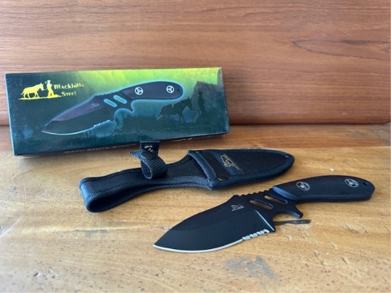 BLACKHILLS STEEL BADLANDS BOWIE KNIFE      BKH-207