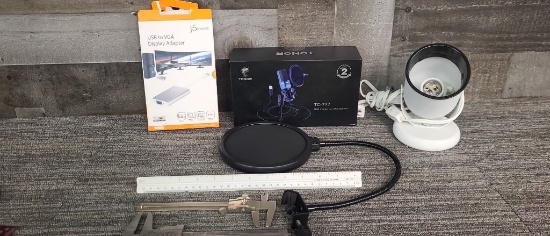 TC-777 USB CONDENSER MICROPHONE & MORE