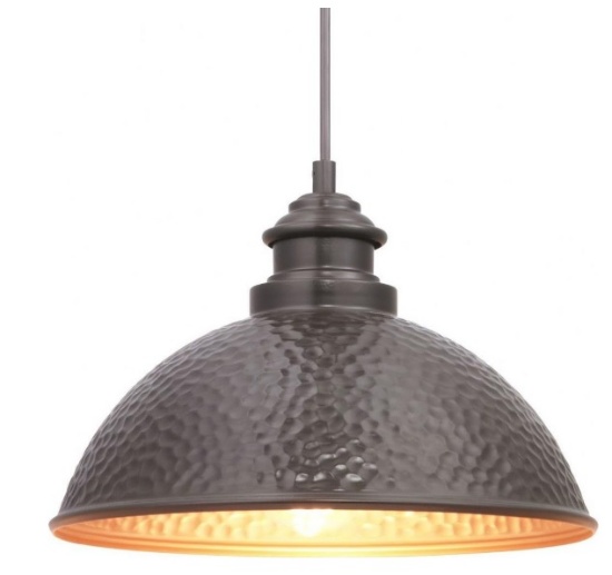 PROGRESS LIGHTING FARMHOUSE PENDANT LIGHT FIXTURE
