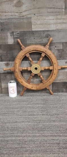 20" NAUTICAL SHIP WHEEL