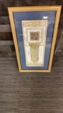 ABSTRACT MULTIMEDIA ART SIGNED BY ARTIST