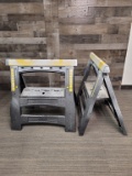 STANLEY ADJUSTABLE SAWHORSES