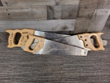 3) STANLEY HAND SAWS