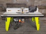 RYOBI UNIVERSAL ROUTER TABLE & RIDGID ROUTER