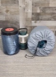 BEAR VAULT, SLEEPING BAG & LANTERN