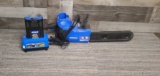 KOBALT CORDLESS ELECTRIC CHAIN SAW