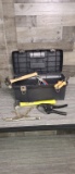 STANLEY TOOL BOX & MISC HAND TOOLS