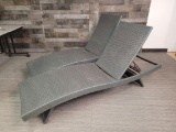 2)CROSLEY FURNITURE RECLINING WICKER OUTDOOR CHAIR
