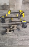 HUSKY & DEWALT MINI VICE CLAMPS & MORE