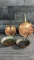 VTG FRENCH COPPER SKILLETS & LIDS
