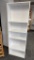 WHITE BOOKSHELF