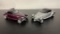 2) ANSON PLYMOUTH PROWLER DIECAST MODEL CARS