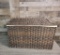 WOVEN STORAGE CHEST WITH LID